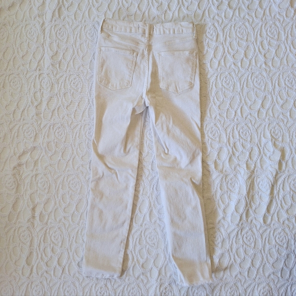 Free People Raw White Ripped High Rise Jeans 28 - Picture 7 of 15